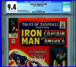 Tales of Suspense #68 CGC 9.4 1965 Silver Age Marvel Comics Amricons E2