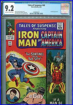 Tales of Suspense #68 (Marvel 1965) CGC Certified 9.2 Off-White-White Pages