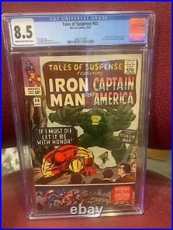 Tales of Suspense #69 Iron Man & Captain America 1st Titanium Man CGC 8.5