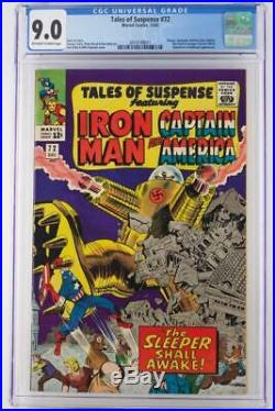 Tales of Suspense #72 CGC 9.0 VF/NM Marvel 1965 Avengers & Red Skull