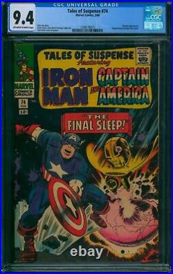 Tales of Suspense #74? CGC 9.4? Happy Hogan becomes the Freak! Marvel 1966