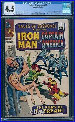 Tales of Suspense #75 CGC 4.5 First Sharon Carter, Batroc Cameo of Peggy Carter