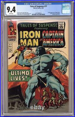 Tales of Suspense #77 CGC 9.4 1966 4077685014