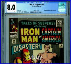Tales of Suspense #79 CGC 8.0 VF Marvel Comics 1st Cosmic Cube Amricons 1966 B12