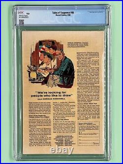 Tales of Suspense #80 (CGC 9.0) 1966 WHITE PAGES! Classic Stan Lee/Jack Kirby