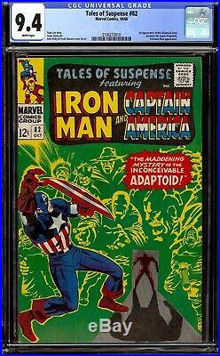 Tales of Suspense #82 CGC 9.4 NM. First appearance of the (Super) Adaptoid