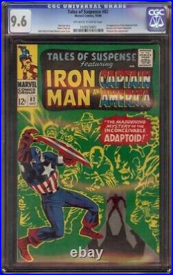 Tales of Suspense # 82 CGC 9.6 OWithW (Marvel, 1966) Jack Kirby cover 1st Adaptoid