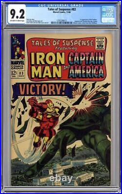 Tales of Suspense #83 CGC 9.2 1966 1293288015