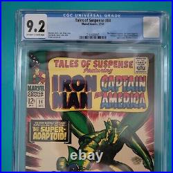 Tales of Suspense #84 CGC 9.2 NM- 1966 Colan Kirby Lee Avengers Super Adaptoid