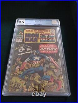 Tales of Suspense #86 CGC universal grade 8.5 VF+ white pages LEE & KIRBY
