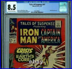 Tales of Suspense #87 CGC 8.5 VF+ Silver Age Marvel Comics Amricons 1967 K24