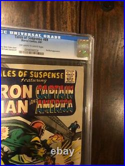 Tales of Suspense #89 CGC 9.2 Iron Man Captain America NM- HIGH Marvel 1967 NICE