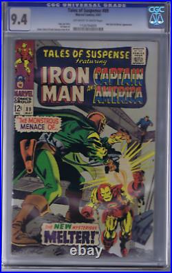 Tales of Suspense #89 Marvel 1967 CGC 9.4 (NEAR MINT) Red Skull appearance