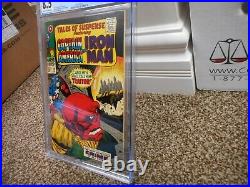 Tales of Suspense 90 cgc 8.5 Marvel 1967 Captain America Red Skull cover owithw pg
