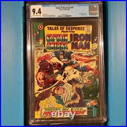 Tales of Suspense #92 Marvel 1967 CGC 9.4 (NEAR MINT) Nick Fury appearance