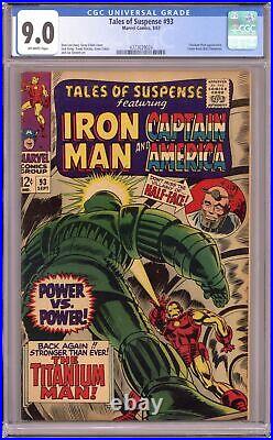 Tales of Suspense #93 CGC 9.0 1967 4373639024