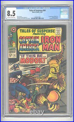 Tales of Suspense 94 1967 CGC 8.5 1st Appearance of M. O. D. O. K