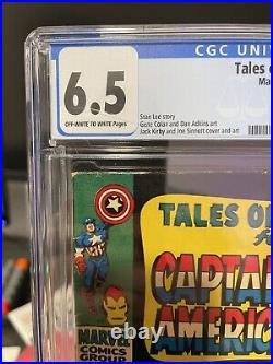 Tales of Suspense 94 CGC 6.5 OWW Iron Man CAP 1st App MODOK 1967