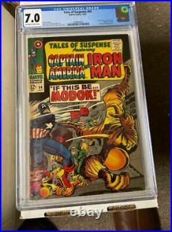 Tales of Suspense 94 CGC 7.0 OWithWhite Pages. 1st appearance of MODOK