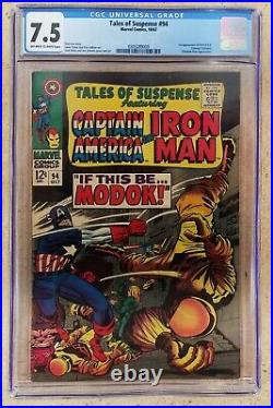 Tales of Suspense 94 CGC 7.5 OWithWhite Pages. 1st appearance of MODOK
