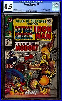 Tales of Suspense #94. CGC 8.5 VF+. First appearance of M. O. D. O. K