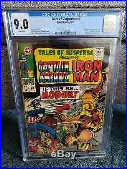 Tales of Suspense #94 CGC 9.0 White pages 1st appearance of M. O. D. O. K