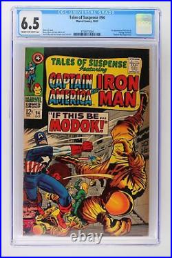 Tales of Suspense #94 Marvel 1967 CGC 6.5 1st Appearance of M. O. D. O. K. George