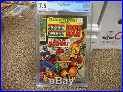 Tales of Suspense 94 cgc 7.5 Marvel 1967 1st appearance of MODOK owithw pgs VF Lee