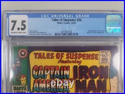 Tales of Suspense #96 CGC 7.5 1967 Silver Age Marvel Nick Fury Captain America