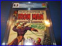Tales of Suspense #97 Silver age Iron Man 1st Whiplash Key CGC 8.5 VF+ beauty