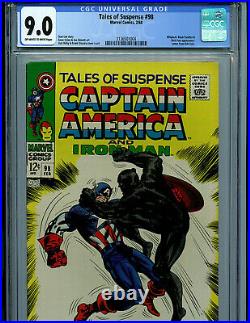 Tales of Suspense #98 CGC 9.0 1968 Silver Age Marvel Amricons K29