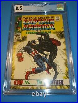 Tales of Suspense #98 Silver age Captain America Black Panther CGC 8.5 VF+ Wow