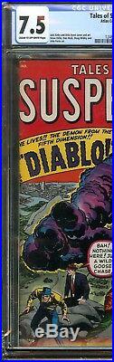 Tales of Suspense #9 CGC 7.5 VF- 1st app DIABLO Jack Kirby and Dick Ayers Cover