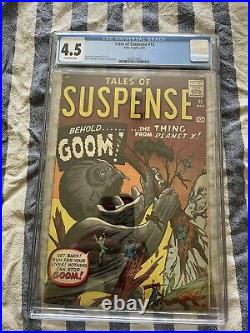 Tales of suspense 15 3/1961 Jack Kirby Steve Ditto CGC 4.5
