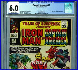 Tales of suspense #67 CGC 8.0 VF 1965 Marvel Amricons B12