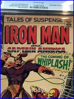 Vintage 1968 TALES OF SUSPENSE / Graded Comic CGC 3.5 / IRON MAN & CAPT AMERICA